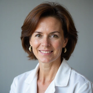 Portrait of Dr. Evelyn Reed, Chief Scientific Officer
